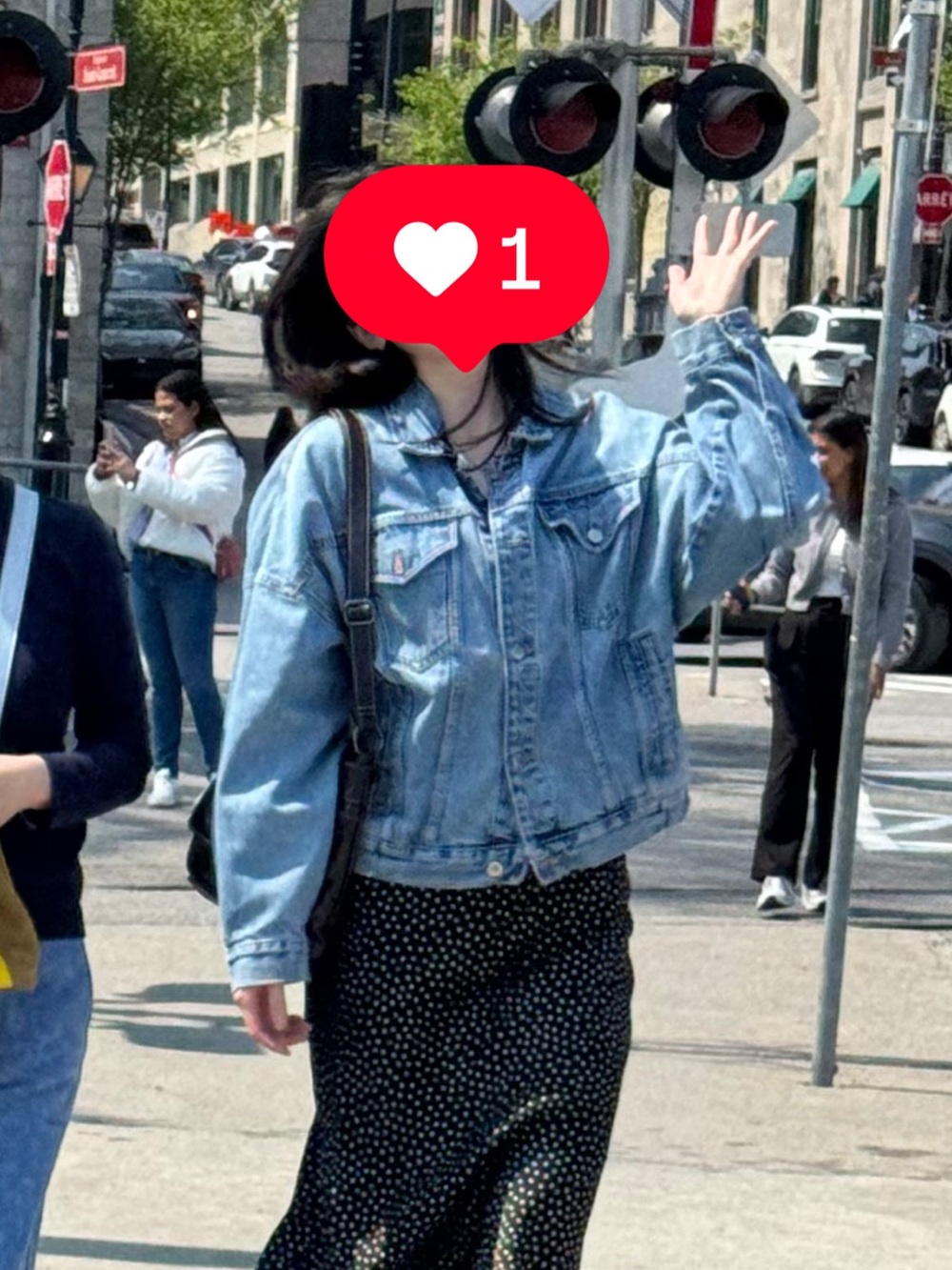 Zara Light Blue Denim Jacket - Women's Casual Jacket